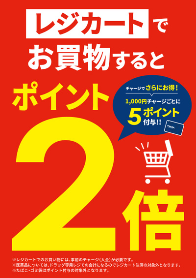 \3月31日レジカート導入スタート/ 小林店