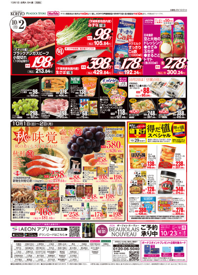 10/1号チラシ